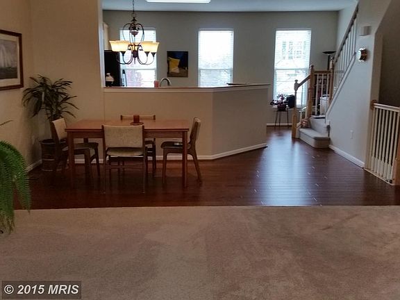 Living Room open to dining area and kitchen