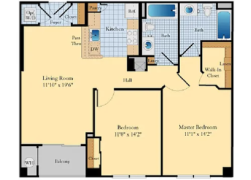 Floor plan B3