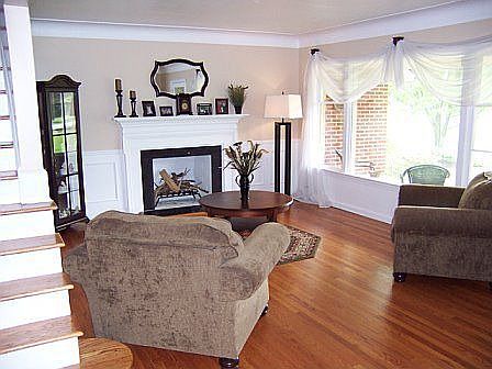 Living Room w/ Fireplace