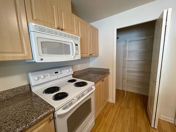 Pantry and full-size appliances.