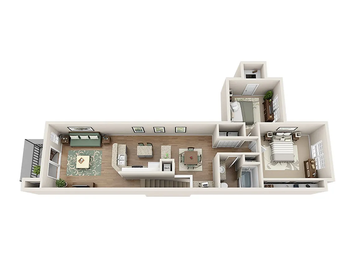 Floor plan The Daytona