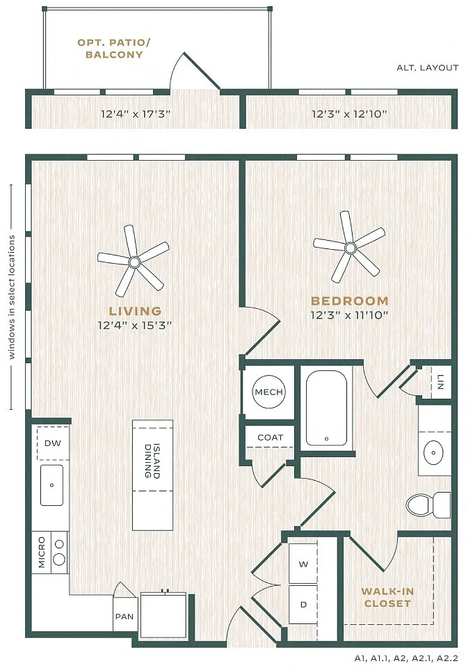 Floor plan A1