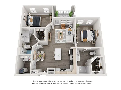 Floor plan The Haven
