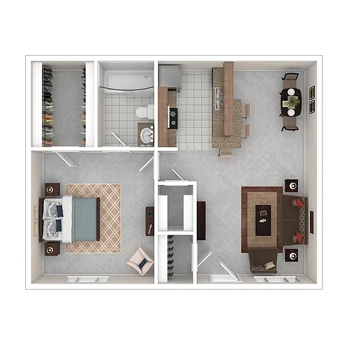 Floor plan B-1- Mkt