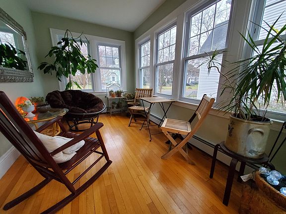 This is the shared sun room off of the living room
