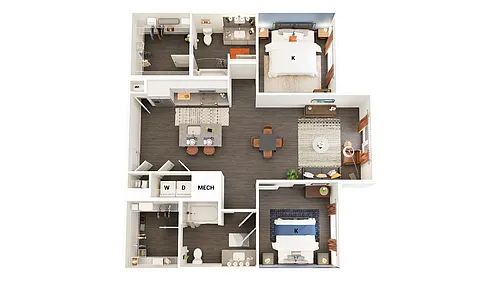 Floor plan B1