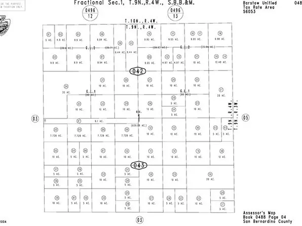 0 Near Wagner Rd, Hinkley, CA 92347