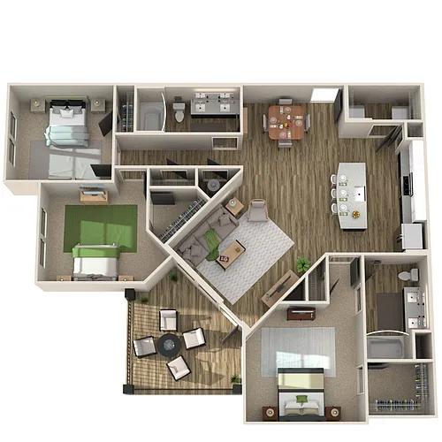 Floor plan C1