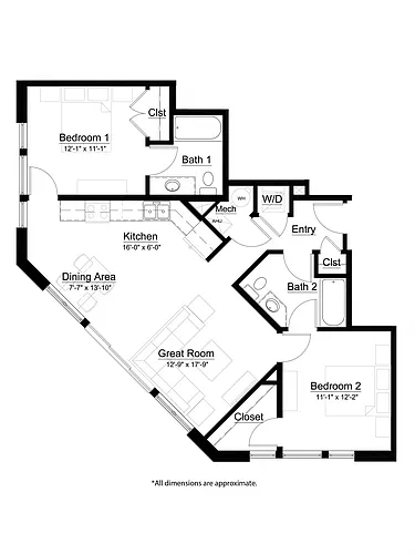 Floor plan The Coach