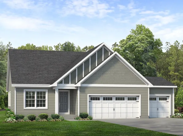 Wildwood - Hamilton II 3 Car Garage Plan, The Reserve at Wildwood