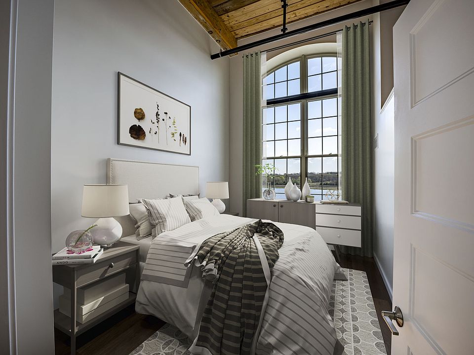 Tall Windows & Natural Light In Bedroom