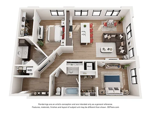 Floor plan B2