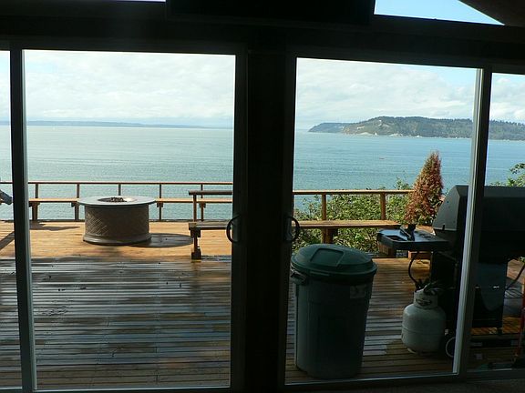 sitting on couch looking at the view