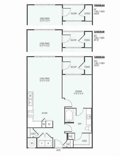 Floor plan Sonoran