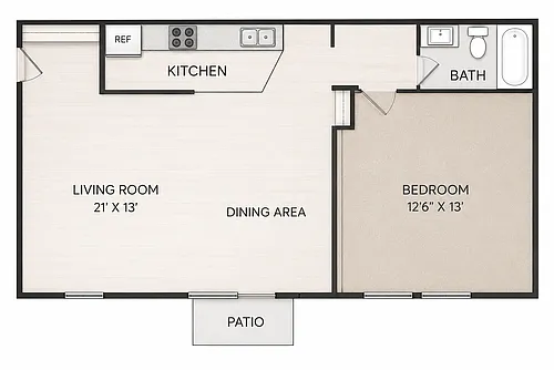 Floor plan Cedar Greene