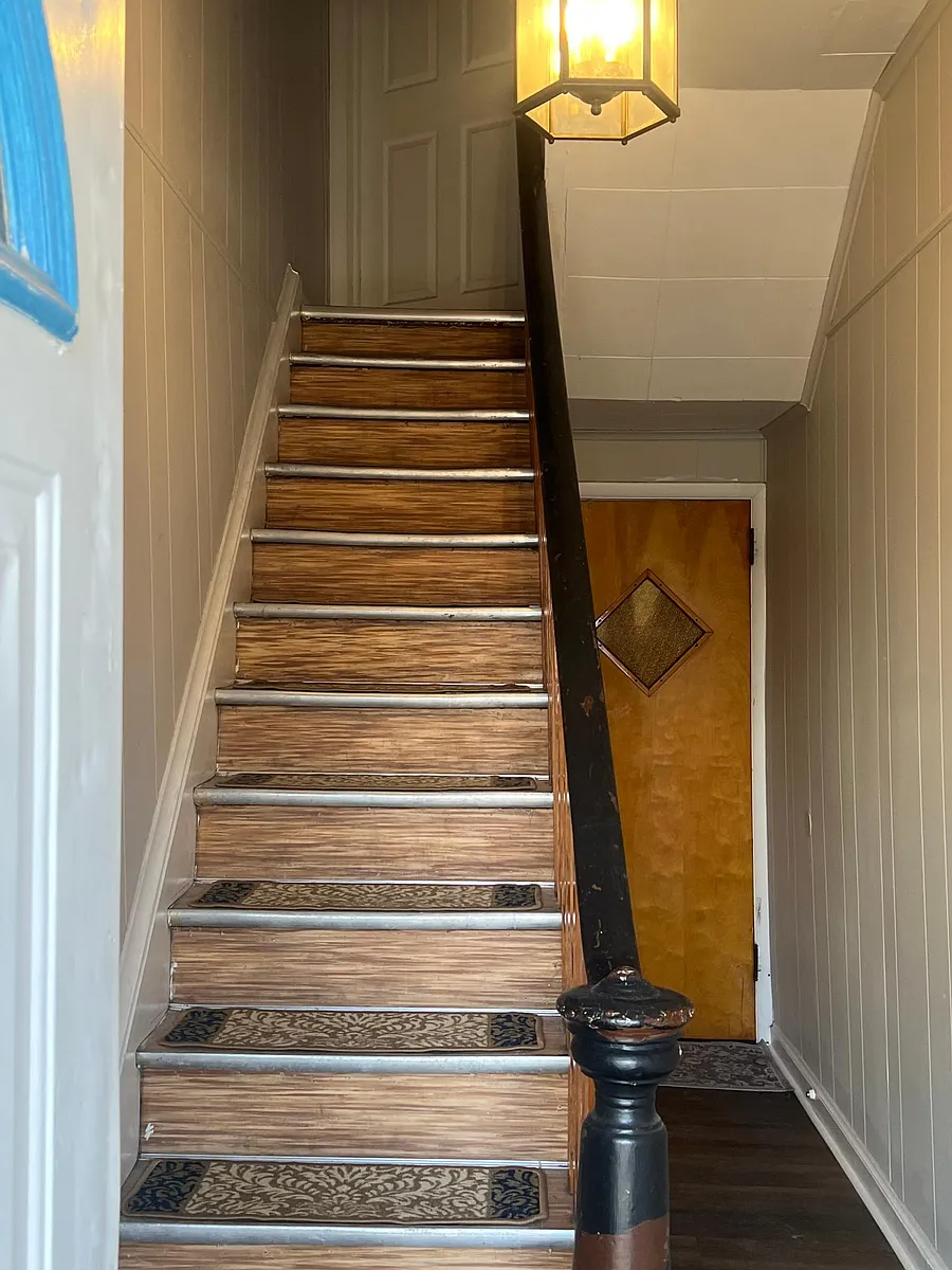 Photo 2 of 22 - 232 W Union St #B - Burlington, NJ Steps to Upper Unit B - 232 W Union St #B