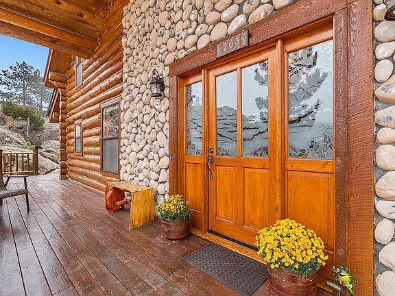 Front door and deck