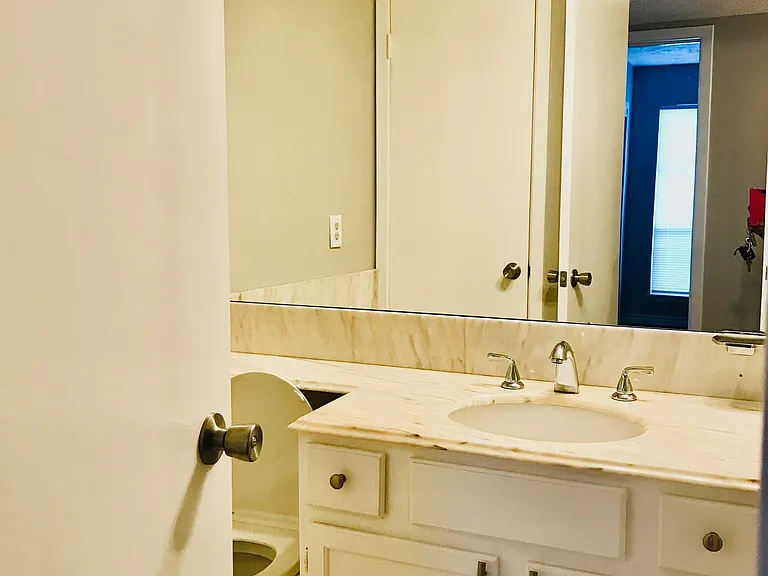 First bathroom