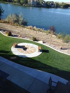 firepit from my office