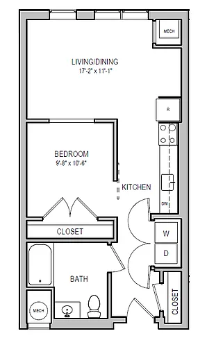 Floor plan A22A