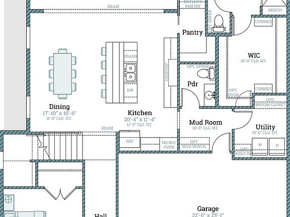 Elevation B - First Floor