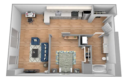 Floor plan Sunrise River