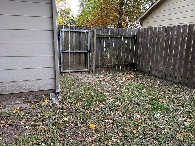 Backyard - Gate to front yard