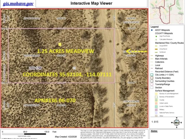 27415 N Pear Ave, Meadview, AZ 86444