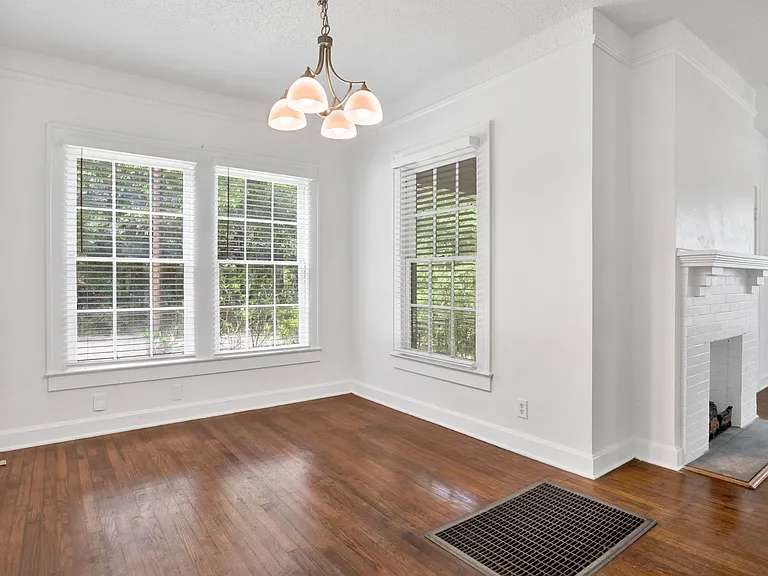 Dining area. Living room to the right.