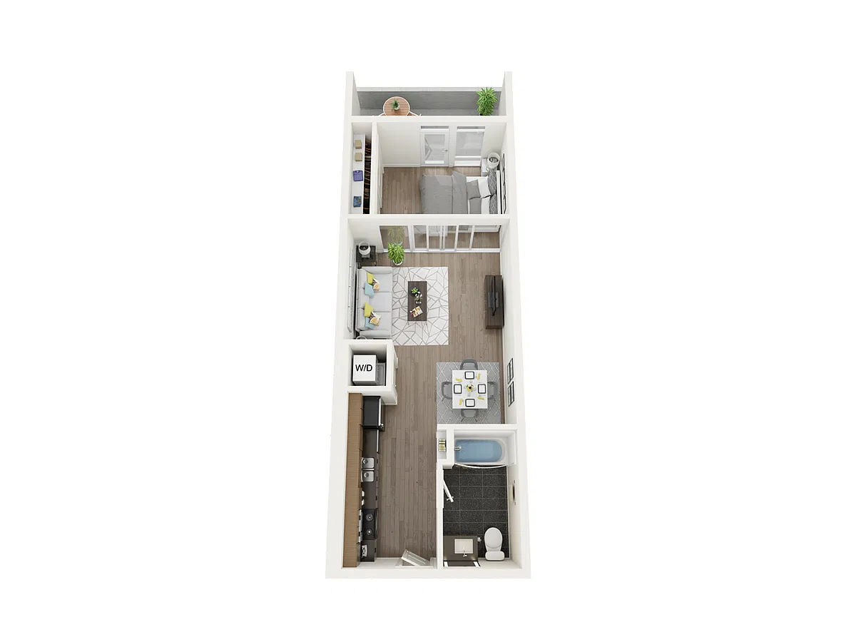 Floor plan Studio