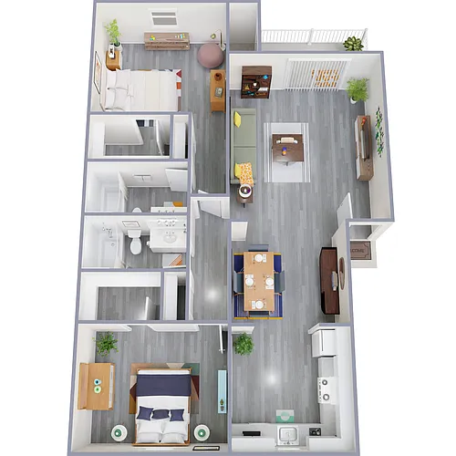Floor plan B2