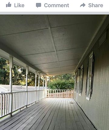 Fabulous covered front porch