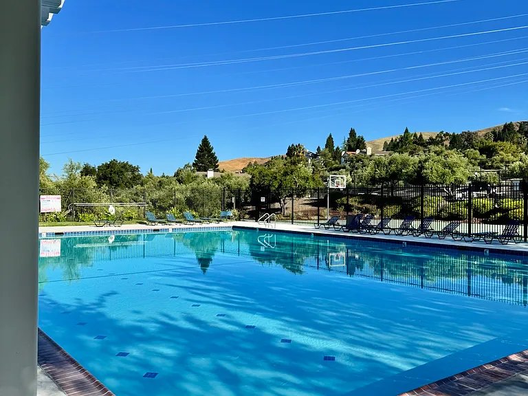 Pool and community amenities within two blocks from the property