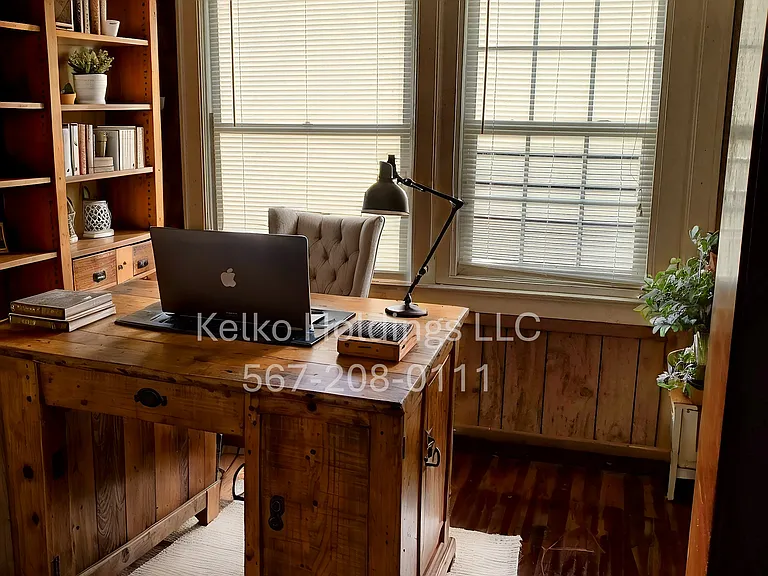 Sunroom staged