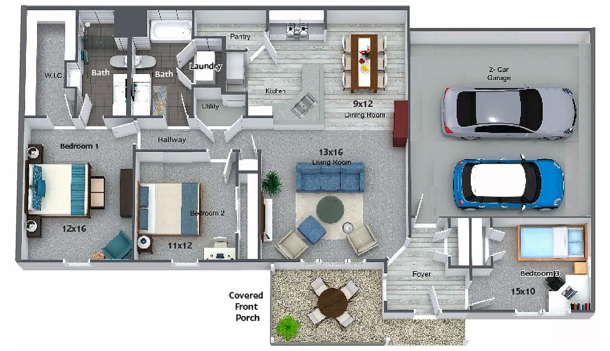 Floor plan Kendall