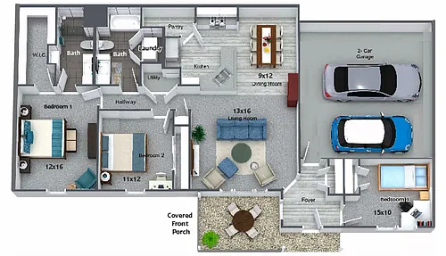 Floor plan Kendall