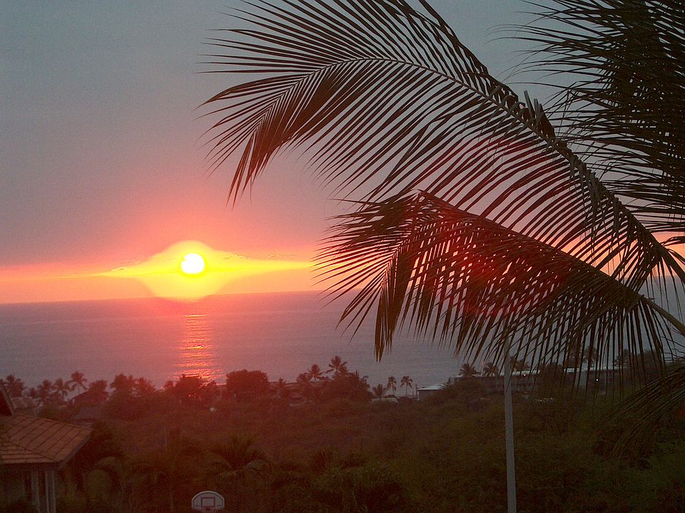 evening ocean & sunset view