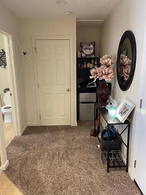 Entryway of unit