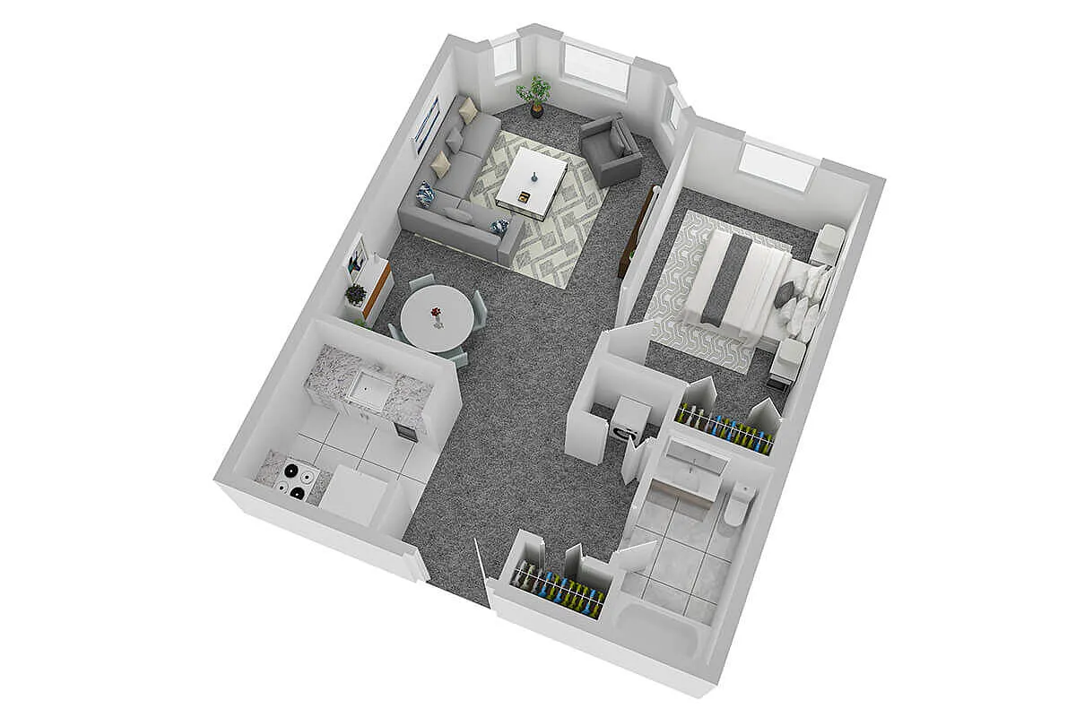 Floor plan A13