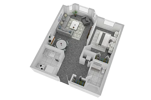 Floor plan A13R