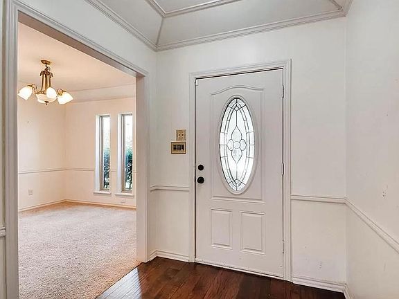 Front Entry and Sitting Area