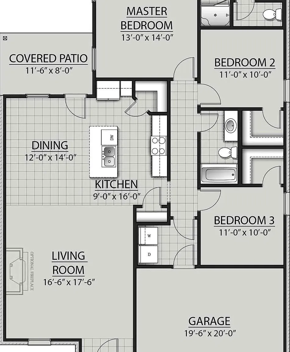 3 bed, 1629 sqft, $2,000 — Photo 2