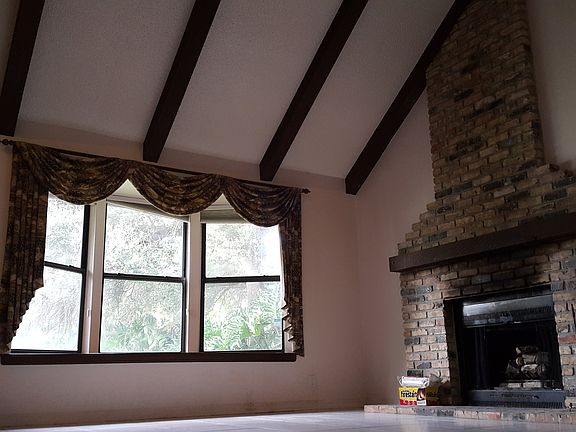 Bay window facing front view