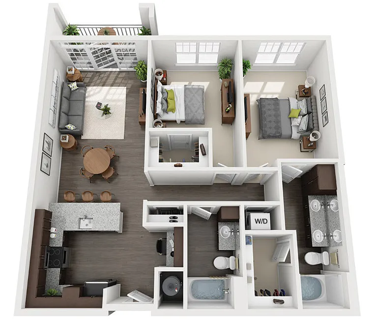 Floor plan B8