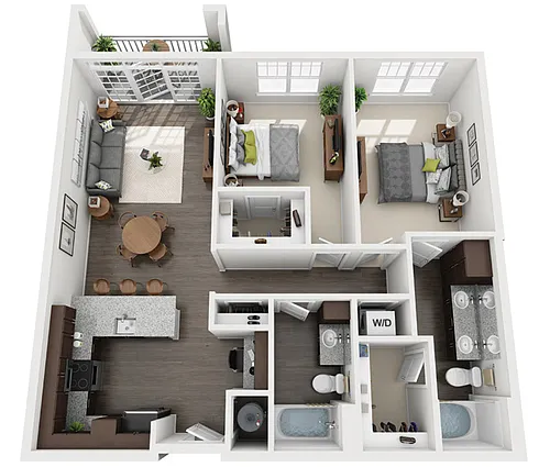 Floor plan B8