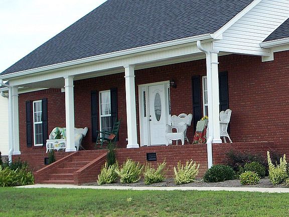 nice, big covered front and back porches