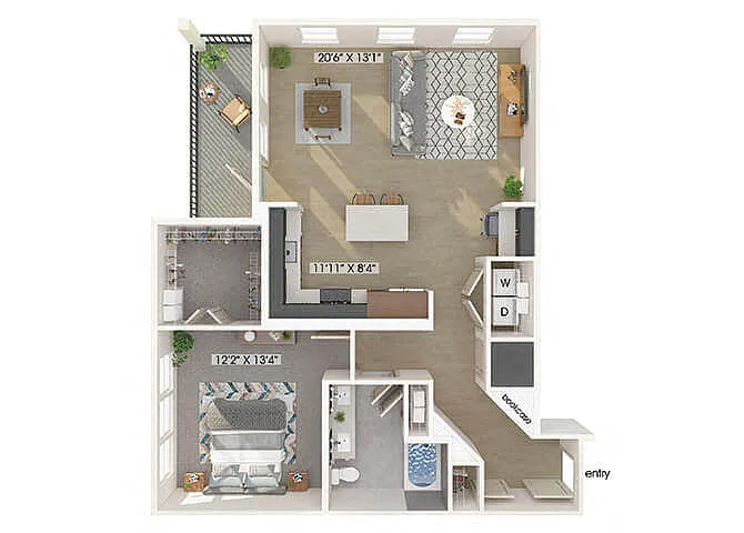 Floor plan A7