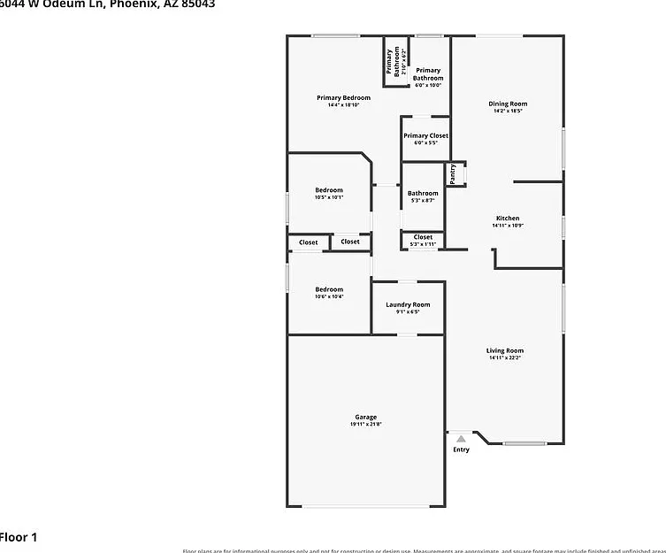 3 bed, 2.0 bath, 1528 sqft, $2,215 — Photo 2