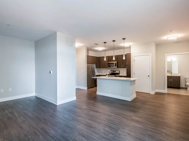 Living Room with Hard Surface Flooring