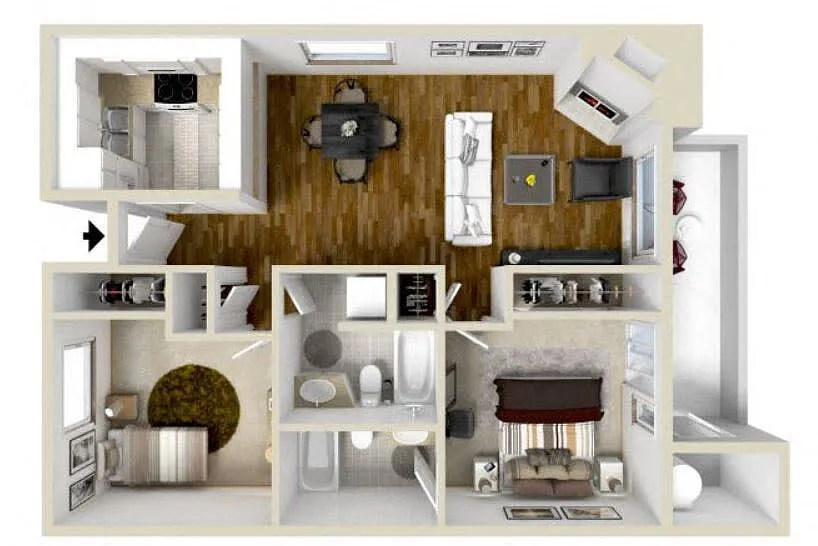 Floor plan Tiburon